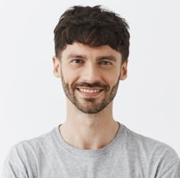 a man